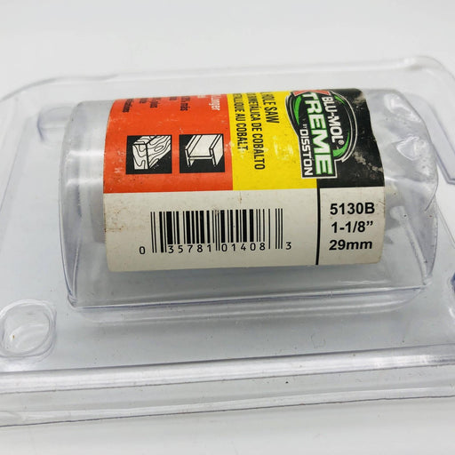 Blu Mol Xtreme 5130B Hole Saw 1-1/8" / 29mm Cobalt Steel Bi-Metal Cats Eye Open 2