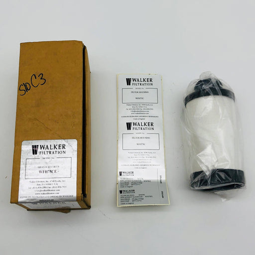 Walker Filtration WFH75CE Filter Element Cartridge Sz 75 Compressed Air Threaded 1
