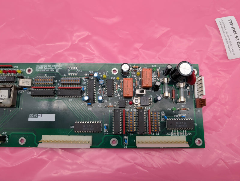 Telemotive E10163-1 CPU EPROM Board for 10K12 Single Box E10163 ROM FW2832-0 5