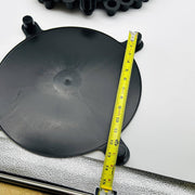 Essentra 30012A Studded Raised Face Flange Protector 12in Blck Quickfit Pk of 10 5