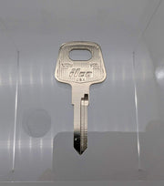 5x Ilco X139 Key Blanks for Some Older Audi Vehicles Nickel Plated 1