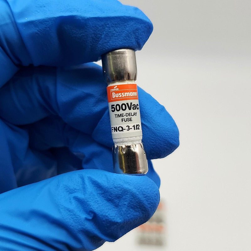 Bussmann FNQ-3-1/2 Fuses 0.5A 600V Time Delay UL Class Pack of 10 2