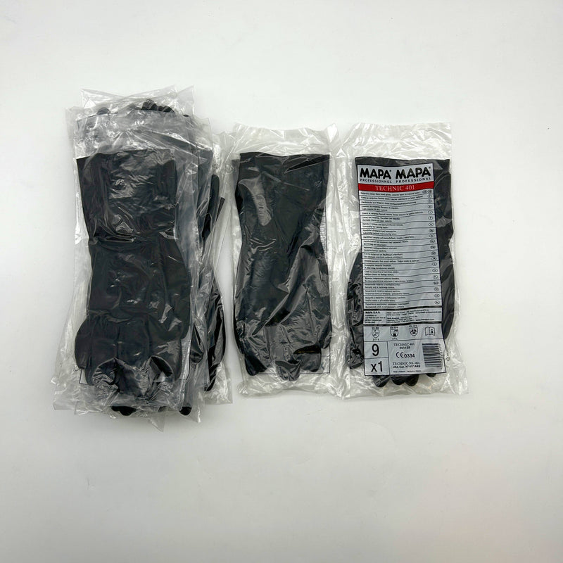 Mapa 401449 Technic NS-401 Chemical Resistant Gloves XL Neoprene 22 Mil 12 Pairs