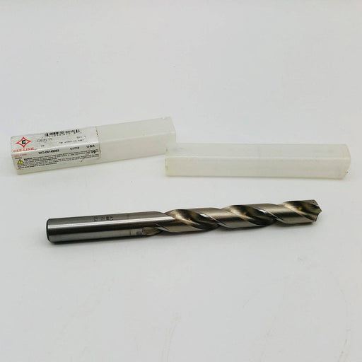 Cle-Line C62916 Jobber Drill Bit 1899 Series 14.5mm HSS 2 Flutes Straight Shank 1