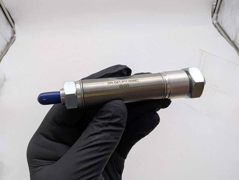 Bimba SR-041-PY-00MC Spring Return Pneumatic Cylinder 3/4" Bore 1" Stroke