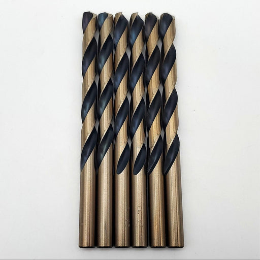 6x Viking Letter P Drill Bits 39610 135 Deg Split Point HSS Jobber Length 4-5/8" 1