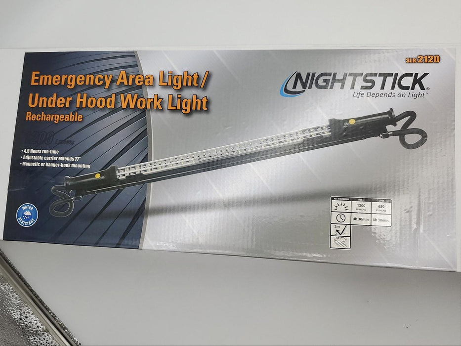 Bayco Nightstick SLR-2120 LED Rechargeable Under Hood Work Light 650-1200 Lumens 1