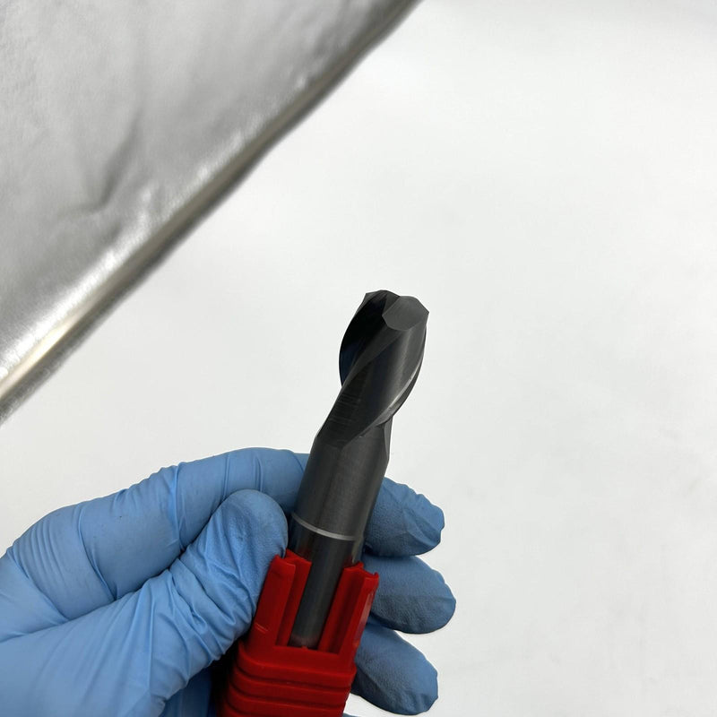 Data Flute 52804-00-D End Mill 3/4 x 3/4 x 1 x 4 w/.120R HVMAG20750-120 Corner R 5