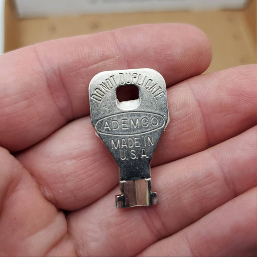 Ademco Keyswitch Key 507-209 Formed Key High Security USA Made NOS 1