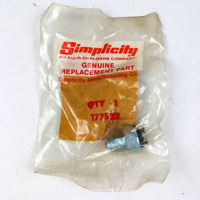 Simplicity 177522 Interlock Switch Genuine OEM New NOS Replaced By 2177522SM 1