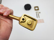 Von Duprin Door Pull 7621 Satin Bronze Thumbturn & Cylinder Trim 9-1/2" NOS 7