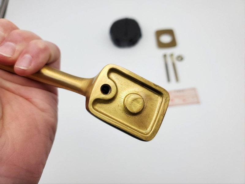 Von Duprin Door Pull 7621 Satin Bronze Thumbturn & Cylinder Trim 9-1/2" NOS 7