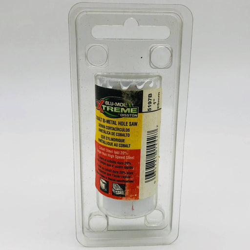 Blu Mol Xtreme 5197B Hole Saw 1" / 25mm Cobalt Steel Bi-Metal Cats Eye Opening 1
