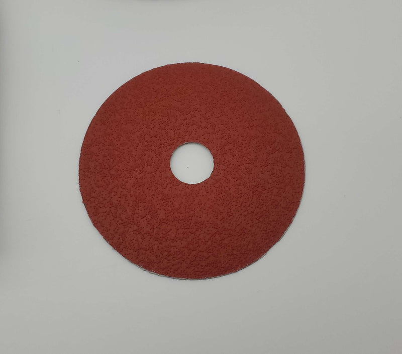 3M 89636 Fibre Sanding Discs 60 Grit 4-1/2" x 7/8" Arbor Ceramic Fiber Backed 2