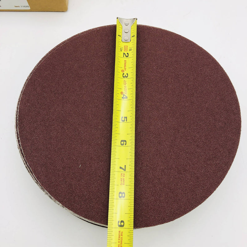 CGW 53732 Sanding Discs PSA 9in 80 GRIT Aluminum Oxide Cloth Backed 50pk 3