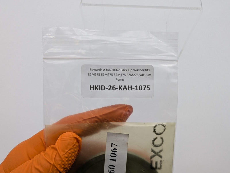 Edwards A34601067 Back Up Washer fits E1M175 E1M275 E2M175 E2M275 Vacuum Pump 3