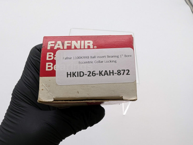 Fafnir 1100KRRB Ball Insert Bearing 1" Bore Eccentric Collar Locking