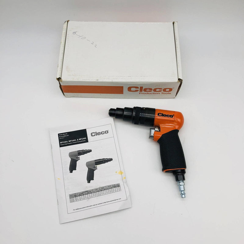 Cleco MP2465 Positive Clutch Screwdriver Pistol Grip Handle Air Pneumatic 1/4 10