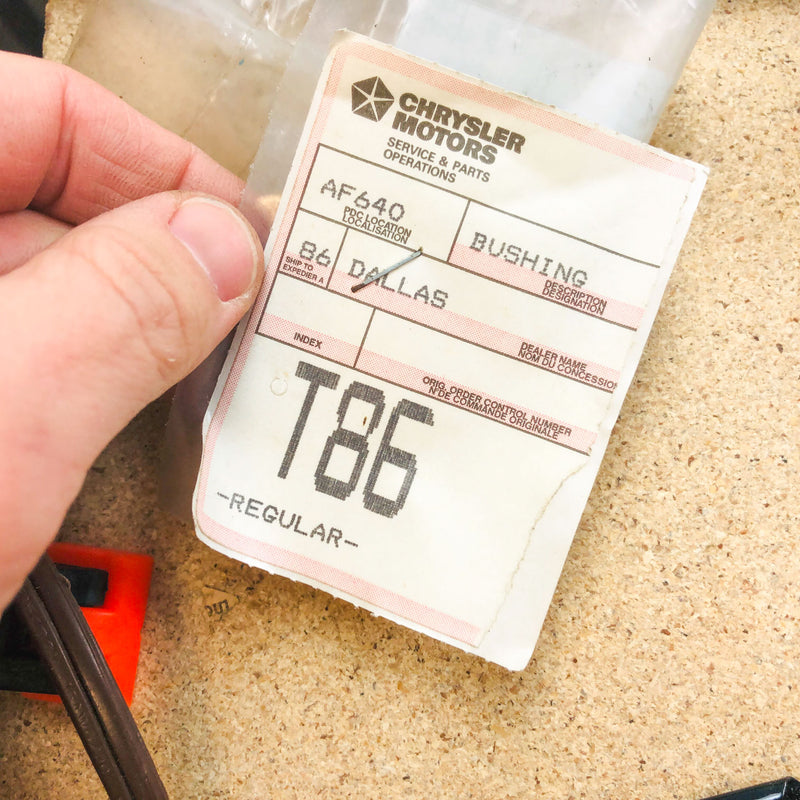 Mopar 4006488 Bushing for Transfer Case Shift Lever Controls OEM NOS Jeep SJ 1ct 8