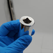 Proto 7/8" Socket 1/2" Drive 12 Point 9/16" OAL Chrome J5428 USA Made 5