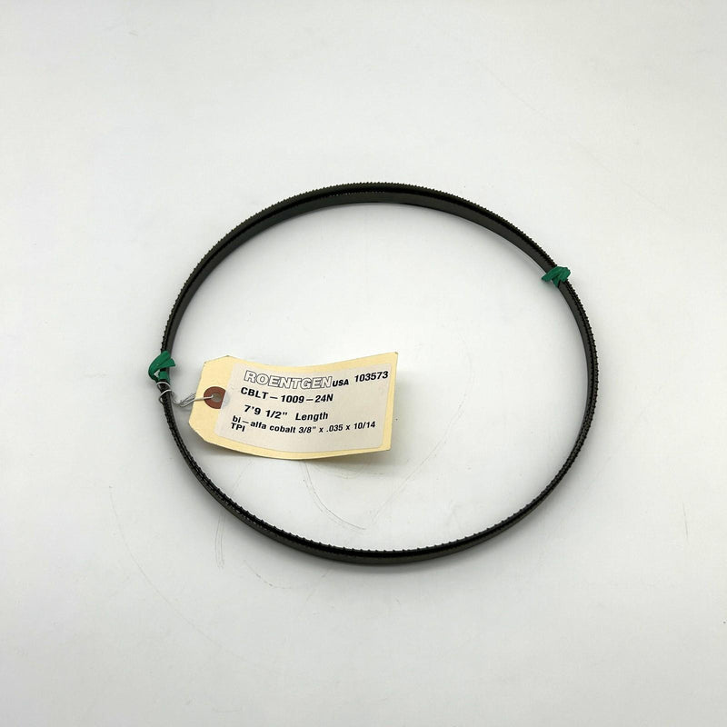 Roentgen 103573 Band Saw Blade 7ft 9-1/2in Alfa Cobalt 3/8" x .035 x 10/14 TPI 7