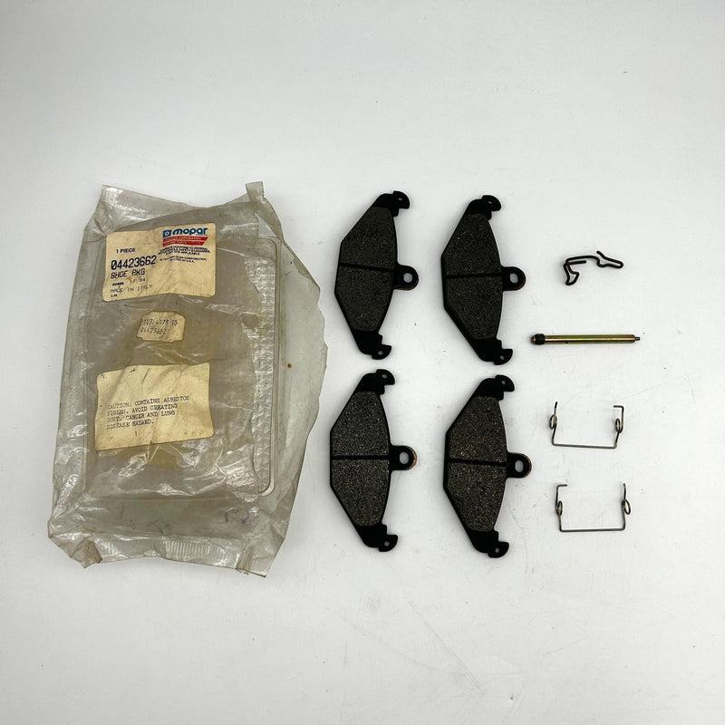 Mopar 4423662 Brake Pad Show Package Incomplete OEM New Old Stock NOS Open 3
