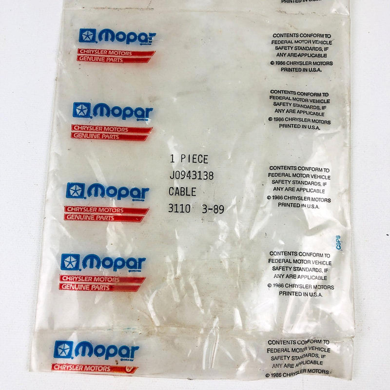 Mopar J0943138 Cable for Drum Brake Self Adjuster OEM NOS J Series Jeep CJ7 6