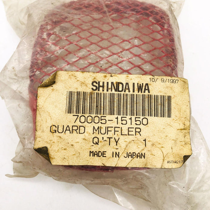 Shindaiwa 70005-15150 Muffler Guard for Brush Cutter OEM New NOS Sealed 5