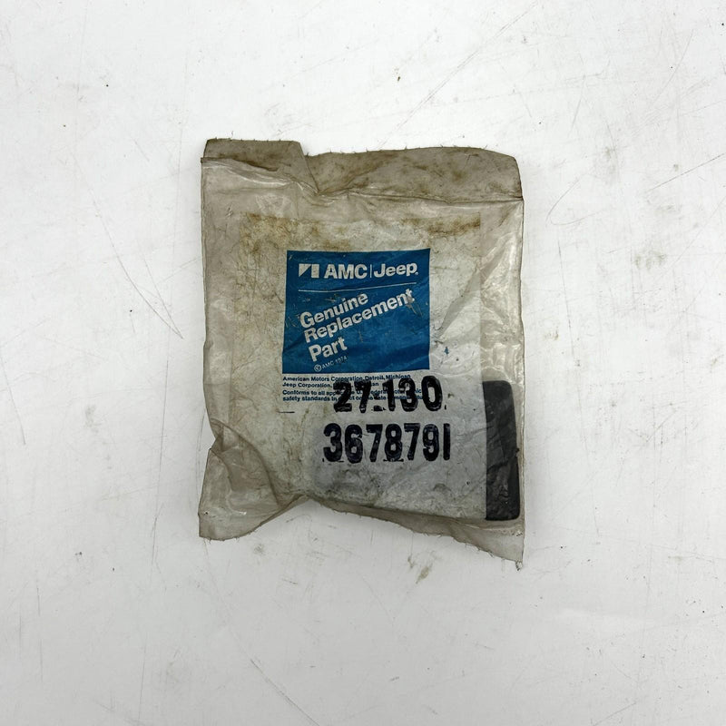 AMC Jeep 3678791 Coat Hook Black OEM NOS 81-86 Without Sliding Sunroof Sealed