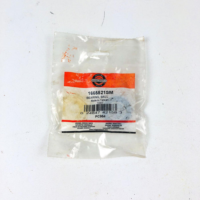 Briggs and Stratton 1665521SM Ball Bearing OEM NOS Replcs Simplicity 1665521