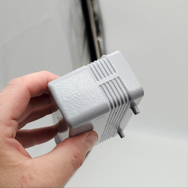 ILME MHO 24.25 Rectangular Connector Hood M25 Opening 4.5"L x 1.5"W x 2.375"H 4