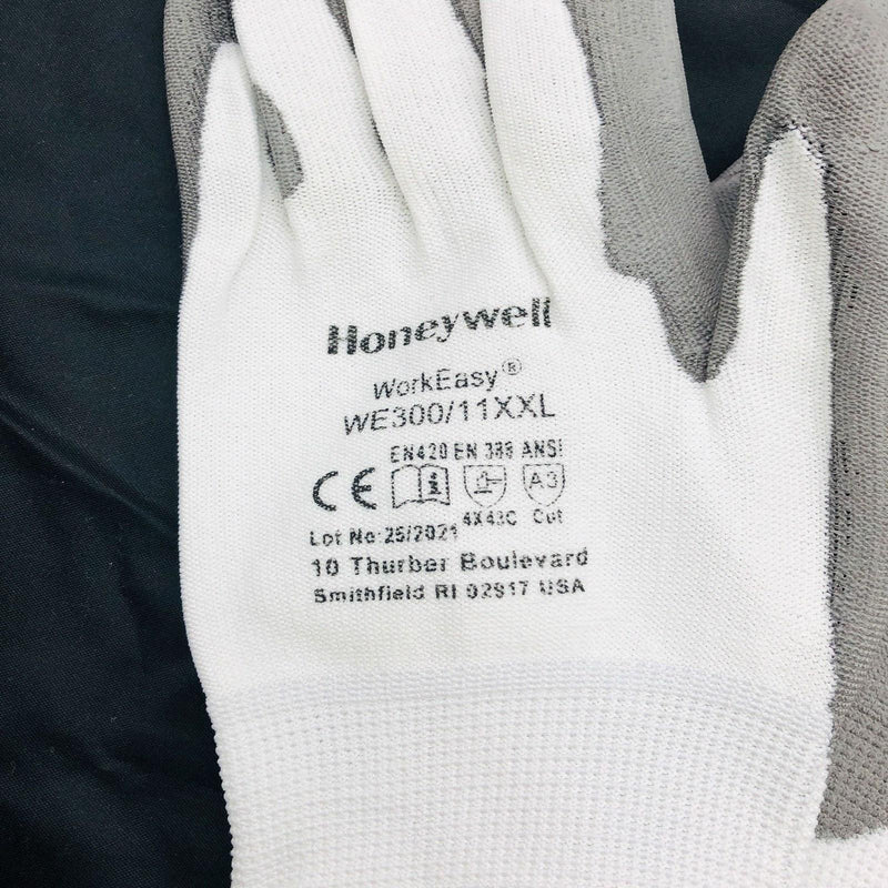Honeywell WE300-XXL Work Gloves Size XXL 13 GA Level 3 Cut Resistant 3 Pairs 2