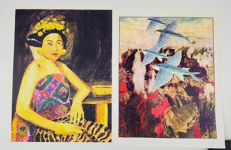 Pop Art Prints Portfolio Seth Deitch Fishmonger Lot of 60 8.5" x 11" Prints 4