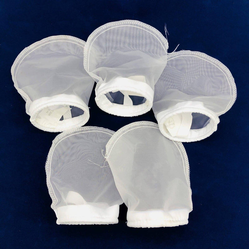 DHA NMO200P3SH Liquid Filter Sock Bag 4.12" x 8" 200 Mi Handle Mesh Lot of 5 9