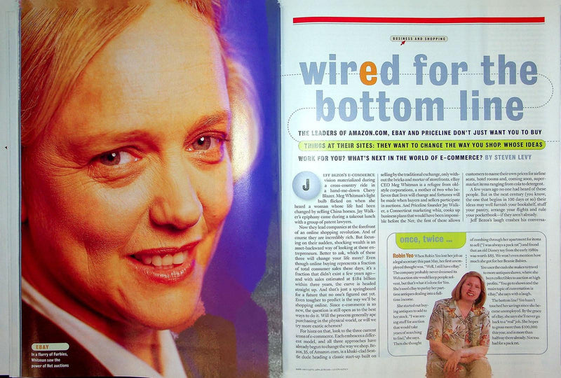 Newsweek Magazine September 20 1999 Ebay Meg Whitman 40mm Shell Casing Waco Cult 6