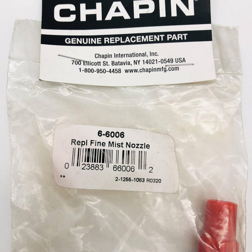 Chapin 6-6006 Fine Mist Replacement Nozzle Adjustable Poly Lot of 2 2