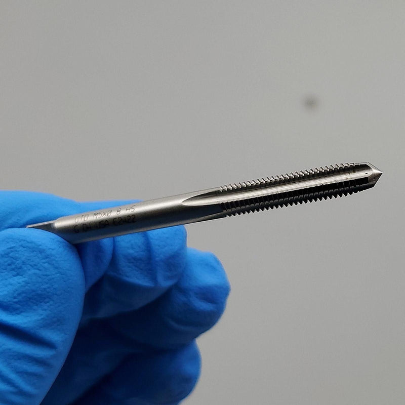 Widia M5x0.8 Hand Tap 4 Straight Flutes 22.23mm LOC 60.33mm OAL 14774 HSS 1