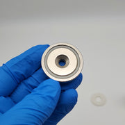 139LB Cup Magnets 1.5" Neodymium Holders 1.5" OD x 0.36" T 0.52" Hole Pack of 5 2