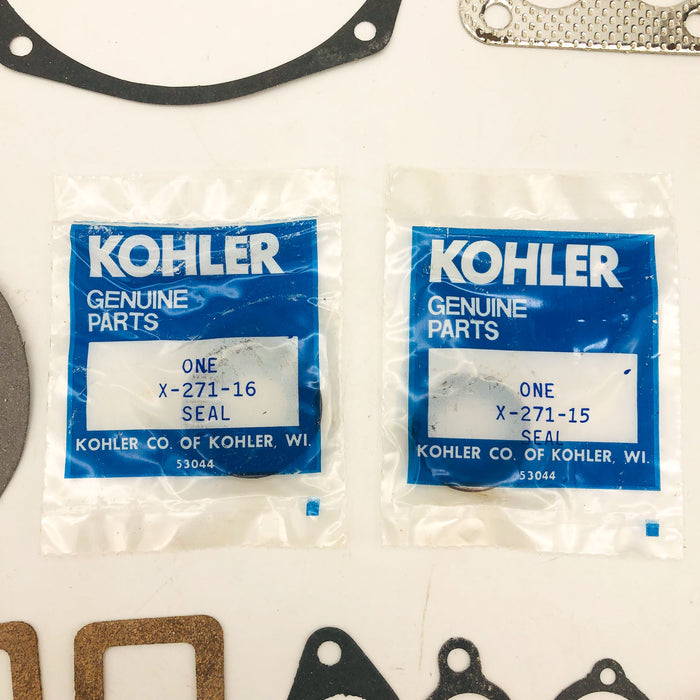 Kohler 4675501 Gasket Overhaul Kit Incomplete OEM NOS Superseded to 46-755-01-S 10