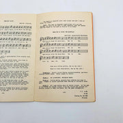 1948 Girl Scouts Song Book Skip To My Lou 17 Singing Games Pan American Union DC 4