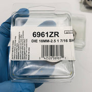 Irwin Hanson 6961ZR Metric Die 18MM-2.5 1-7/16 Shank Lot of 3 2