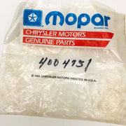 Mopar 4004751 Plug for Rear Axle Housing OEM NOS 81-86 Jeep CJ 5-8 Scrmb Open 8