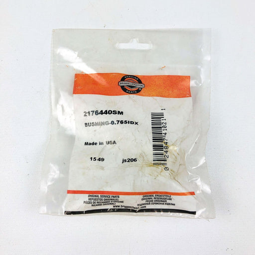 Briggs and Stratton 2176440SM Bushing 0.765IDx OEM New NOS USA Made Sealed 2