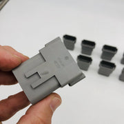 TE Connectivity DT04-12PA Receptacle 12 Pin Grey Wire to Wire Crimp Pack of 10 2