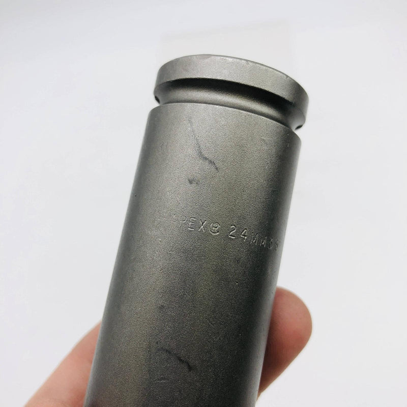 Apex 24MM35 Socket 1/2 Square Drive 24mm Hex Extra Long Impact 6 Point Metric 2