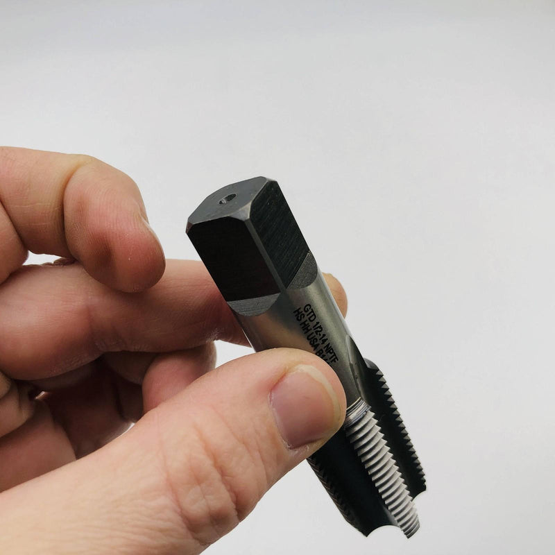 Widia 2748175 Pipe Tap Series 5820 1/2 NPTF High Hook 16226 Production Taper 6