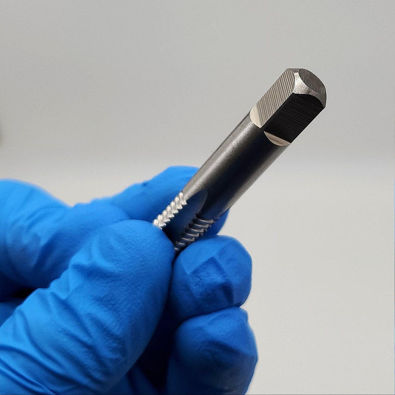 M10x1.5 4 Flute D6 Hand Tap High Speed Steel 3.14" OAL 9/32" Chuck Exactek 3