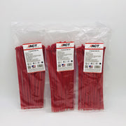 ACT AL-11-50-2-C Cable Tie 11in Length .18" Width 50lb Red Nylon 6/6 Pack of 300 5