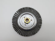 Weiler 6" Wirewheel Root Pass Brush .020" Steel Wire 5/8"-11 UNC Nut 09400 2