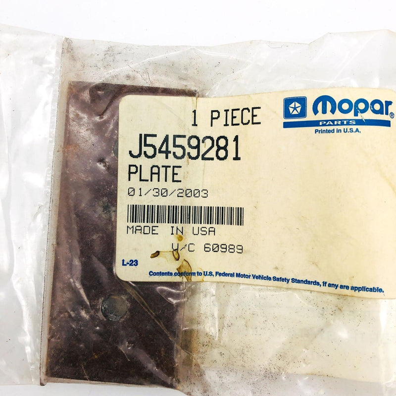 Mopar 5459281 Plate Tapping for Front Door Hinges OEM NOS 81-86 Jeep CJ 7-8 7